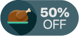 50% Off